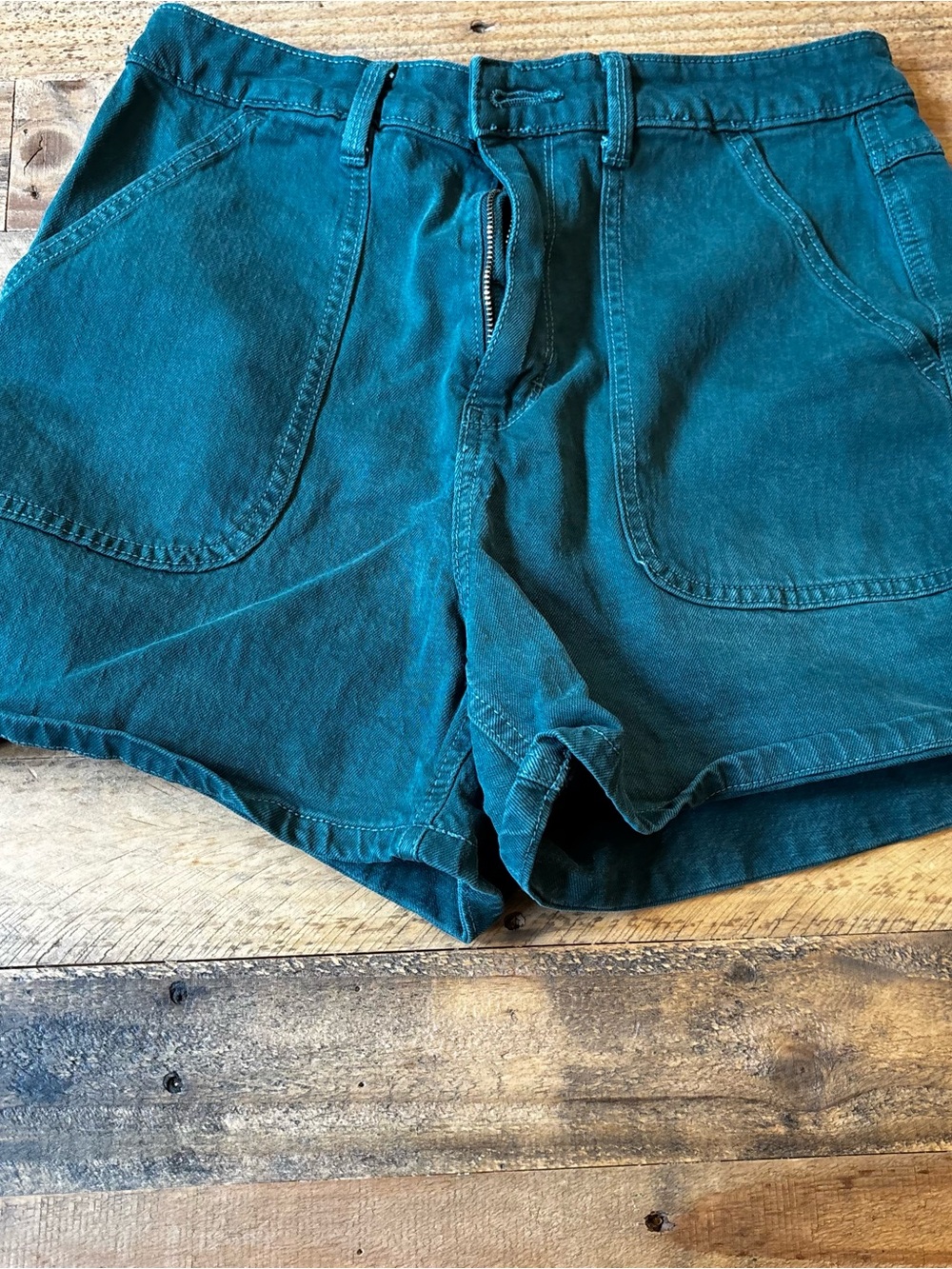 Women’s Teal Utility Shorts